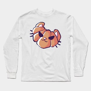 Croissant Cat Long Sleeve T-Shirt